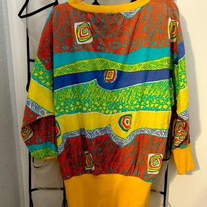 1990s colorful saved by the bell top